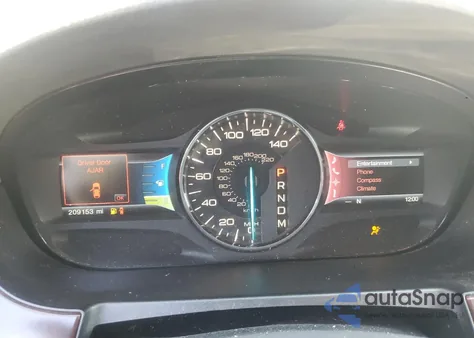 2012 Ford Edge Limited z USA, uszkodzony, nr VIN 2FMDK3KC6CBA12673